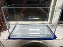 YEE鱼缸金晶超白金鱼裸缸8060家用客厅桌面小草缸龟缸玻璃生态溪流缸 30*17*20*5mm超白玻璃裸缸 实拍图