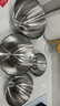 食品不锈钢盆洗菜和面打蛋家用厨房凉拌沙拉料理盆直边盆碗猪油盆 25cm 实拍图