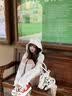 棉致可爱小猫耳朵连帽外套女春秋季2026新款休闲开衫卫衣宽松慵懒上衣 2601白色【常规高品质33.5】 L 100-120斤 实拍图