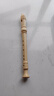 奇美 竖笛8孔高音德式c调儿童中小学生教学6孔竖笛巴洛克笛子吹奏乐器 小状元奶白色6孔+教材 实拍图