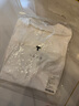 拇指白小T一代纯棉短袖T恤男女春夏休闲小白丅百搭打底衫 皓白男款 S  实拍图