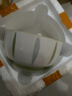 【摩登主妇同源】釉下彩米饭碗特别好看的餐具小碗家用陶瓷吃饭碗 4.5英寸菱格碗【1个装】 实拍图