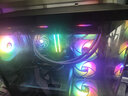 Thermalright(利民) TL-C12C-S X3 黑色argb12cm机箱幻彩低噪风扇ARGB 4PIN PWM 1550转速 三连包 实拍图