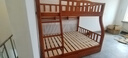 琛悦居【一天速发】胡桃木上下层全实木儿童上下床铺高低双层子母床 爬梯款 上铺宽1.3米下铺宽1.5米 实拍图