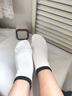 回力袜子女夏季短筒袜7A级抗菌防臭袜透气船袜棉袜运动袜女士短袜6双 实拍图