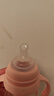 好孩子（gb）婴儿奶嘴 宽口径硅胶奶嘴 仿母乳奶嘴XL(自控流量)适用6个月+ 实拍图