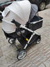可美嘉婴儿推车可坐可躺轻便折叠新生儿双向婴儿车高景观宝宝手推车 极光白Pro+(全罩遮阳+轻便护脊) 实拍图