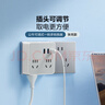 公牛（BULL）30W PD快充86型滑动可移动转换插头/插座/无线一转四 多功能适用正/斜五孔 1C2A+4位总控开关 实拍图