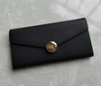 HR赫莲娜女包钱包女长款真皮轻奢牛皮钱夹子时尚女士手拿包礼盒装 黑色 实拍图
