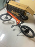 Jeep 吉普(JEEP)山地自行车男女公路车学生折叠减震城市车变速-飞虎 飞虎-20寸-辐条轮-活力橙 7速二代升级版（禧玛诺变速） 实拍图