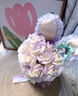 京东鲜花玩偶花束玫瑰香皂花生日礼物女生送女友闺蜜老婆儿童高级小众创意 实拍图