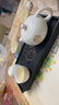 瓷牌茗茶具（cipaiming teaset） 茶具套装小套功夫茶壶便携一壶四杯家用会客泡茶器小茶台 羊脂玉《金福》西施四杯磁盘 实拍图