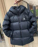 骆驼（CAMEL）抱抱户外羽绒服鸭绒加厚面包服秋冬拒水保暖时尚潮流防风运动外套 幻影黑，男女同款，A1W2PN121N5 XL 实拍图