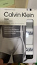 Calvin Klein休闲字母logo男 循环提花棉质防夹臀平角内裤NB4286-MP1 3条装S码 实拍图