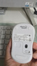 罗技（Logitech）M221 轻音鼠标 无线鼠标 办公鼠标 对称鼠标 带无线微型接收器 米白色 实拍图