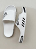 绚初拖鞋男大码外穿潮流夏季家用防滑拖鞋情侣居家浴室厚底凉拖鞋女 升级版动感 白色 42-43 (适合41-42码穿) 实拍图