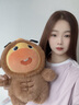 多爱（Duoai）  正版水豚噜噜公仔毛绒卡皮巴拉玩偶超大号送女友生日礼物 马年噜噜公仔28cm 送女孩女友道歉礼物送女生男生 实拍图