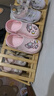 猪爸爸儿童拖鞋女童6-12岁夏季家居室内女宝宝洗澡防滑三丽鸥洞洞鞋粉22 实拍图