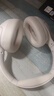 QCY H3 主动降噪 头戴蓝牙耳机重低音无线耳麦手机听力超长待机适用于全手机通用三角洲行动电竞 白色 实拍图