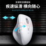 山业人体工学无线蓝牙双模鼠标 快速滚轮 双滚轮鼠标 Win/Mac适用 办公游戏 2.4G+蓝牙 WBT207 白色 实拍图