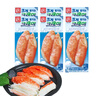 可莱美 韩国进口  蟹肉棒即食蟹柳低脂蟹肉蟹棒蟹味棒寿司食材 大鳕蟹柳 72g*6袋 实拍图