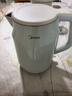 美的（Midea）电热水壶 2L大容量 1800W大功率速沸 双层防烫 304不锈钢无缝内胆 烧水壶电水壶 SH20M119 实拍图