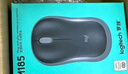 罗技（Logitech）M196 无线蓝牙鼠标 办公鼠标 笔记本商务办公家用 小巧便携 对称手型 石墨灰 实拍图