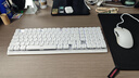 前行者MK100矮轴机械键盘无线有线蓝牙三模轻薄便携高颜值办公电竞游戏电脑笔记本iPad平板手机用白轴 白 实拍图