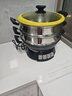 苏泊尔电蒸锅 多功能电锅电热锅电炒锅电煮锅电火锅炒菜一体锅 家用17L大容量三层 17L 32cm铸铁底锅+双层不锈钢蒸笼 实拍图