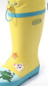 lemonkid儿童雨鞋高筒女童男孩防水防滑橡胶雨靴学生水鞋 黄色异次元 32 实拍图