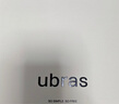 ubras轻盈兔耳杯背勾文胸无痕胸罩大胸显小聚拢内衣女粉底液 浪花领-丝绒红色 M （75B/75C/75D） 实拍图