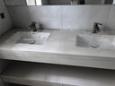 轻奢高级岩板热弯一体盆浴室柜组合卫浴柜洗手池卫生间新款可定制 120cm岩板热弯一体盆+智能全镜柜 实拍图