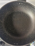 京东京造 麦饭石色炒锅 不粘炒菜【电磁炉可用】 超轻30cm 实拍图