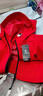 乔丹运动外套男风衣秋冬季防风防泼水连帽户外夹克长袖上衣 活力红-2173 -双层 2XL 实拍图
