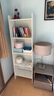 宜家（IKEA）BAGGEBO巴格布落地书架家具玩具架子置物架客厅收纳架 白色书架 实拍图