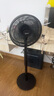 美的（Midea）【超级单品】七叶轻音立式电风扇家用柔风落地扇台式桌面小型风扇大风量节能摇头宿舍电扇 SAF30AB 实拍图