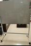比比牛 90*60cm支架式白板黑板 双面家用写字板 移动粉笔绿板 BBNV-L6090X 实拍图