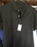 布先生夏季凉感丝光棉短袖男士polo衫商务休闲上衣纯色衣服翻领打底男装 黑色 M (170) 实拍图