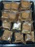 展艺50g月饼吸塑盒 包装盒雪媚娘带底托中秋冰皮月饼材料 金色50只装 实拍图