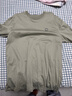 李宁短袖T恤宽松男女同款简约纯色日常圆领运动上衣AHSU743 实拍图