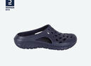 迪卡侬（DECATHLON）游泳男士凉鞋沙滩拖鞋洞洞鞋外穿NABD2159687深蓝色网格款45码 实拍图