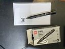 得力(deli)黑色粗头物流油性笔 墨量升级大容量快递签字办公文具马克笔记号笔 10支/盒 P06881 黑色 实拍图