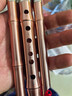名森（Minsine）古铜三音葫芦丝C调可拆卸初学入门进阶款防摔款 实拍图