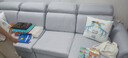 创繁现代可拆洗布艺沙发简约客厅小户型免洗科技布沙发组合家具 四人位2.75M+左右互换贵妃 高密度海绵座包/麻布 实拍图