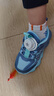 双星童鞋男童跑步鞋6-12岁春秋款2025新款儿童运动鞋网面透气夜光鞋子 天空蓝【网面】 28 码内长17.8脚长16.8 实拍图