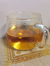 美斯尼 玻璃茶杯茶水分离水杯陶瓷过滤内胆办公室茶杯茶具高硼硅泡茶杯 竹格（300毫升） 实拍图