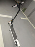 九号（Ninebot）电动滑板车E2白色成年人两轮代步便携式折叠电动车学生校园安全大屏幕仪表 实拍图