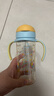 贝亲（Pigeon）自然成长翻盖直饮吸管 大童奶瓶330ml 马戏团 18月+ AA279 实拍图
