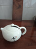 夏至南阁羊脂玉瓷茶壶功夫茶具套装家用大西施壶300ml泡茶壶德化白瓷茶具 大西施壶-静心 实拍图