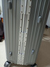 飞流高颜值行李箱男超轻音万向轮铝框拉杆箱女旅行箱学生密码箱子 靓银灰【一体铝框-隐藏挂包】 26英寸 【中长途旅游/商务出差】 实拍图